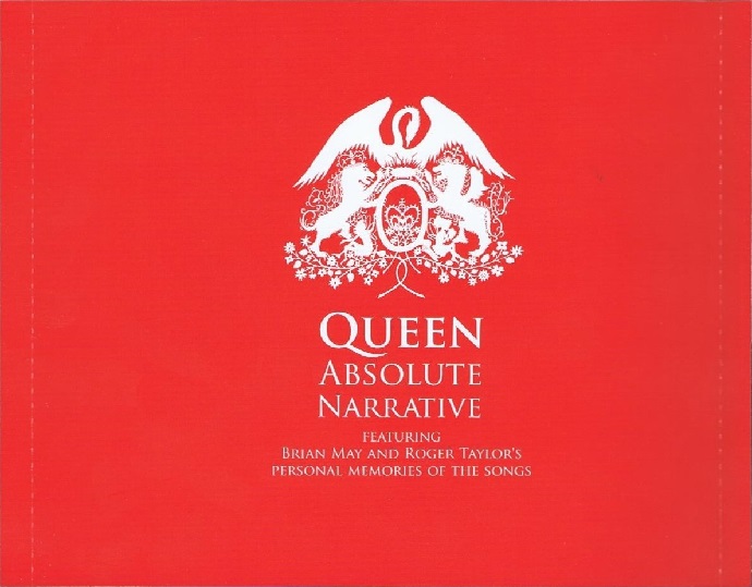 Queen  Absolute Greatest; Special Edition : Back + Inlay